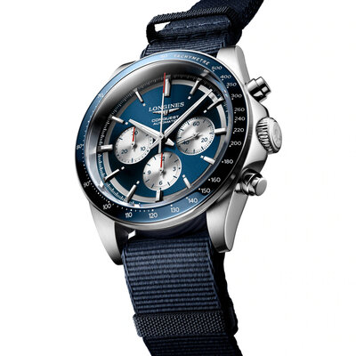 Longines Conquest Chronograph Automatic Chronograph L3.835.4.91.2 Marco Odermatt (+ náhradní řemínek)