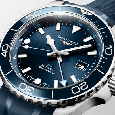 Longines Conquest HydroConquest Automatic GMT L3.890.4.96.9