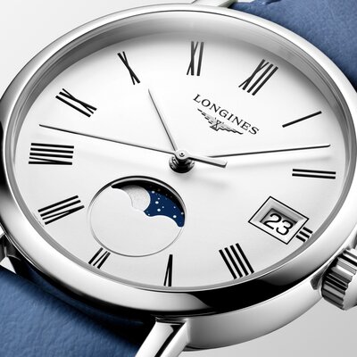 Longines Elegance Elegant Collection Quartz Moonphase L4.330.4.11.2
