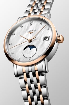 Longines Elegance Elegant Collection Quartz Moonphase L4.330.5.87.7