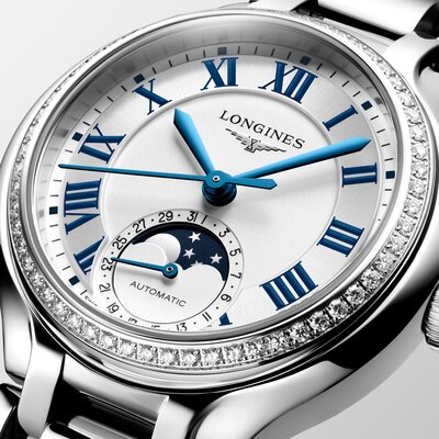 Longines Elegance PrimaLuna Automatic Moonphase L8.126.0.71.6