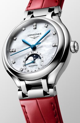 Longines Elegance PrimaLuna Automatic Moonphase L8.126.4.87.2