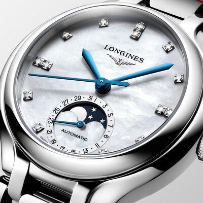 Longines Elegance PrimaLuna Automatic Moonphase L8.126.4.87.2