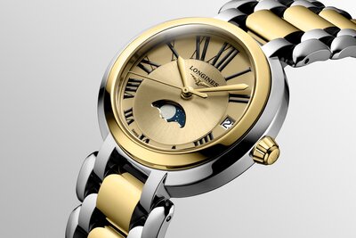 Longines Elegance PrimaLuna Quartz Moonphase L8.115.5.31.7