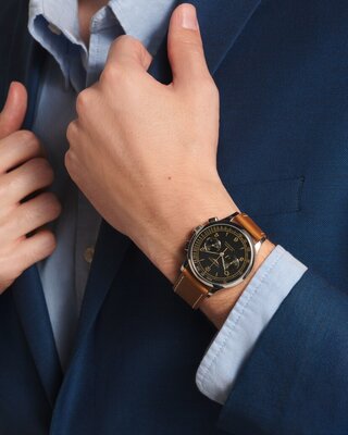 Longines Elegance Record Collection Automatic Chronograph, Chronometr L2.921.4.56.2