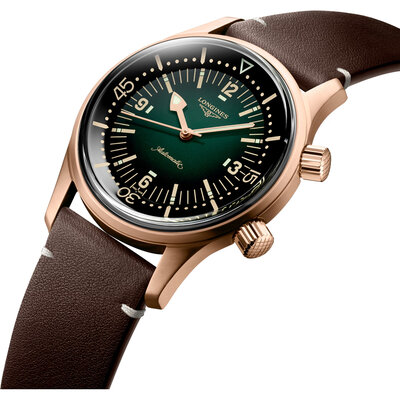 Longines Heritage Legend Diver Automatic L3.774.1.50.2 (+ náhradní řemínek)