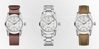 Longines Spirit Automatic Chronometr L3.810.4.73.9 (+ 2 náhradní řemínky)