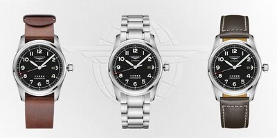 Longines Spirit Automatic Chronometr L3.811.4.53.9 (+ 2 náhradní řemínky)