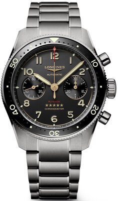 Longines Spirit Flyback Automatic Titanium Flyback Chronograph Chronometr L3.821.1.53.6