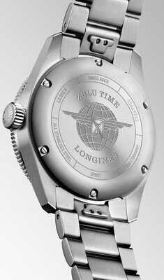 Longines Spirit Zulu Time Automatic GMT Chronometr L3.802.4.50.6