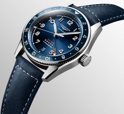 Longines Spirit Zulu Time Automatic GMT Chronometr L3.802.4.93.2