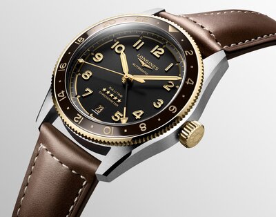 Longines Spirit Zulu Time Automatic GMT Chronometr L3.802.5.53.2