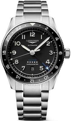 Longines Spirit Zulu Time Automatic GMT Chronometr L3.812.4.53.6