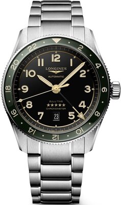 Longines Spirit Zulu Time Automatic GMT Chronometr L3.812.4.63.6