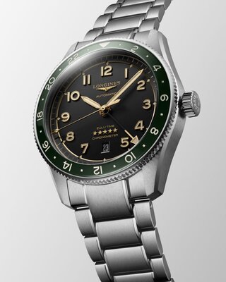 Longines Spirit Zulu Time Automatic GMT Chronometr L3.812.4.63.6