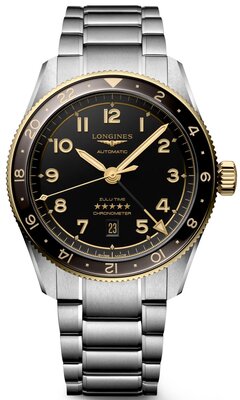 Longines Spirit Zulu Time Automatic GMT Chronometr L3.812.5.53.6