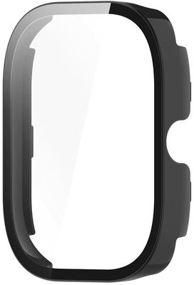 Ochranný kryt (pro Xiaomi Redmi Watch 5), plastový, černý + sklíčko