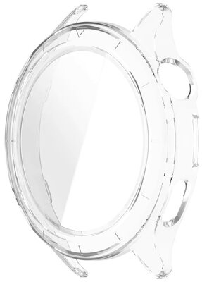 Ochranný kryt (pro Xiaomi Watch S4), plastový, průhledný + sklíčko