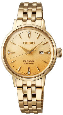 Seiko Presage Automatic Diamonds SRE018J1 Cocktail Time "Eggnog"