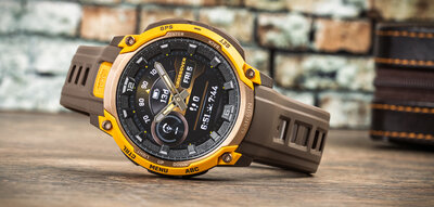 Garmin Instinct Crossover AMOLED, Bronze/Sunburst