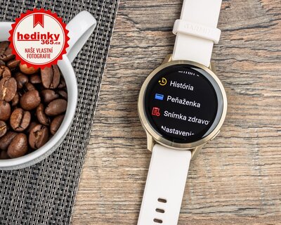 Garmin Venu 4 41mm Lunar Gold / Bone, Silicone Band