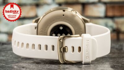 Garmin Venu 4 41mm Lunar Gold / Bone, Silicone Band