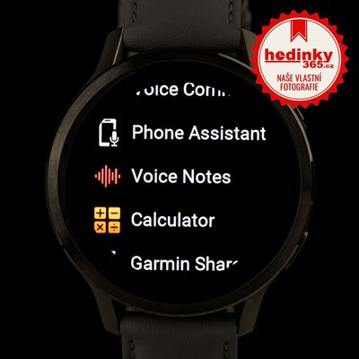 Garmin Venu 4 41mm Lunar Gold / Light Sand, Leather Band (+ náhradní řemínek)