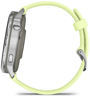 Garmin Venu 4 45mm Silver / Citron, Silicone band