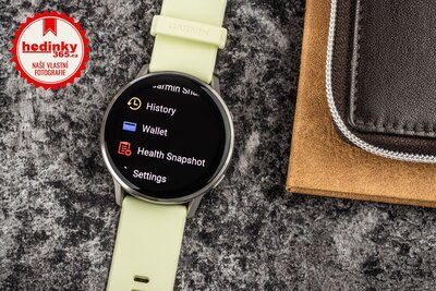 Garmin Venu 4 45mm Silver / Citron, Silicone band