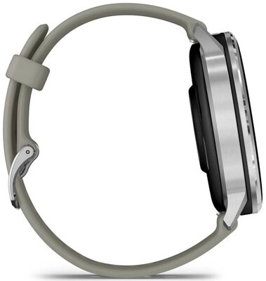 Garmin Venu 4 45mm Silver / Silver Gray, Silicone Band