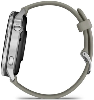 Garmin Venu 4 45mm Silver / Silver Gray, Silicone Band