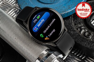 Garmin Venu 4 45mm Slate / Black Silicone Band