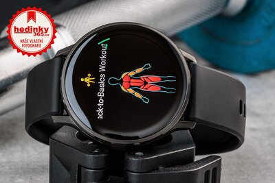 Garmin Venu 4 45mm Slate / Brown, Leather Band (+ náhradní řemínek) (rozbalené)