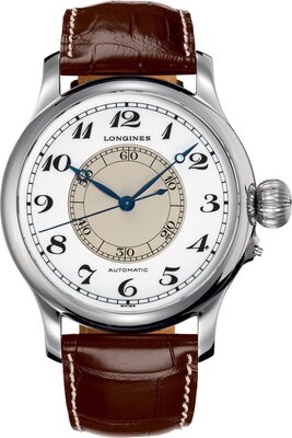 Longines Heritage Avigation Automatic L2.713.4.13.0 Weems Second-Setting Watch
