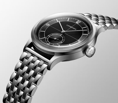 Longines Heritage Classic Automatic L2.828.4.53.6 Sector Dial