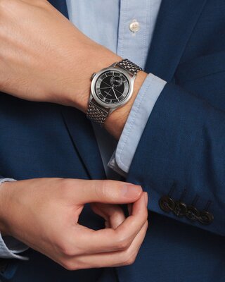 Longines Heritage Classic Automatic L2.828.4.53.6 Sector Dial