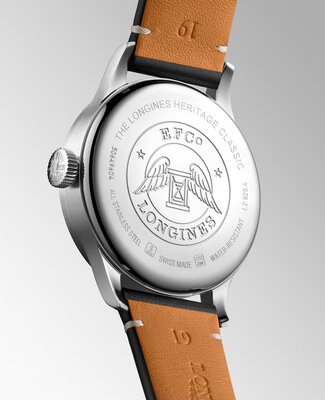 Longines Heritage Classic Automatic L2.828.4.73.0 Sector Dial (+ náhradní řemínek)