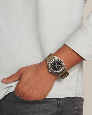 Longines Heritage Pilot Majetek Automatic Chronometr L2.838.4.53.8