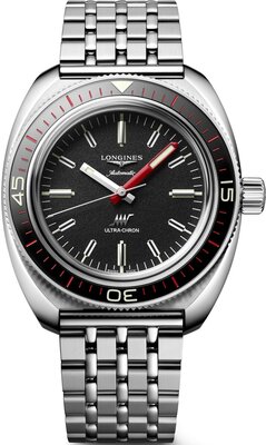 Longines Heritage Ultra-Chron Automatic Chronometr L2.836.4.52.9 Diver Box Edition (+ náhradní řemínek)