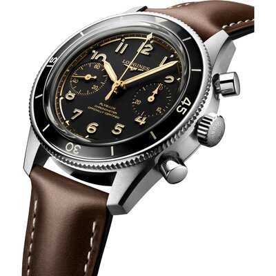 Longines Spirit Pilot Flyback Manual Flyback Chronograph Chronometr L3.721.4.53.2