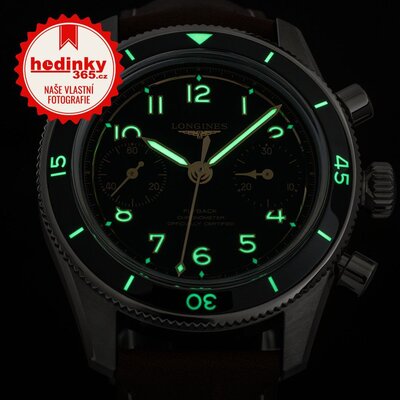 Longines Spirit Pilot Flyback Manual Flyback Chronograph Chronometr L3.721.4.53.2