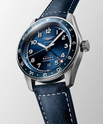 Longines Spirit Zulu Time Automatic GMT Chronometr L3.812.4.93.2