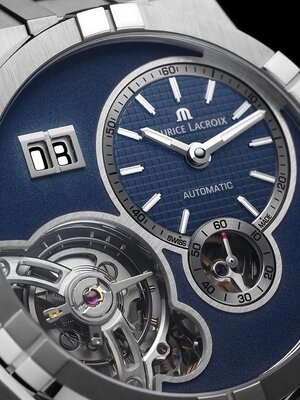 Maurice Lacroix Aikon Master Grand Date Automatic AI6118-SS00E-430-C (+ náhradní řemínek)