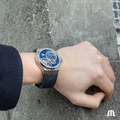 Maurice Lacroix Aikon Master Grand Date Automatic AI6118-SS00E-430-C (+ náhradní řemínek)