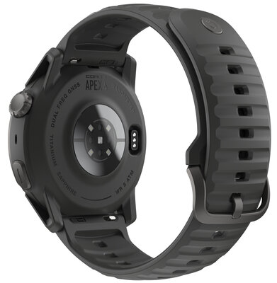 Coros Apex 4 42mm Black / Silicone band (II. Jakost)