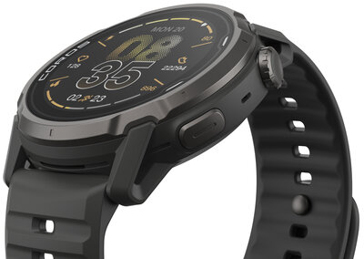 Coros Apex 4 42mm Black / Silicone band (II. Jakost)