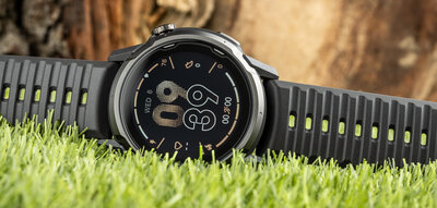 Coros Apex 4 46mm Black / Silicone band (rozbalené)