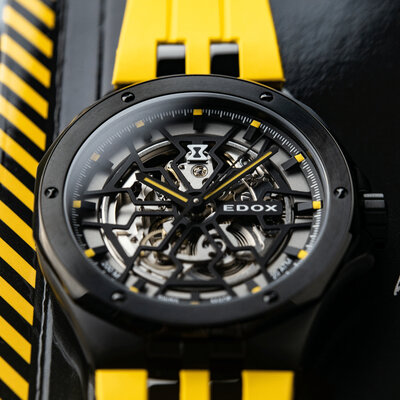 Edox Delfin Mecano Automatic 85303-37NCAJ-NJ
