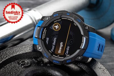 Garmin Instinct 3 AMOLED 45mm, Bolt Blue/Black