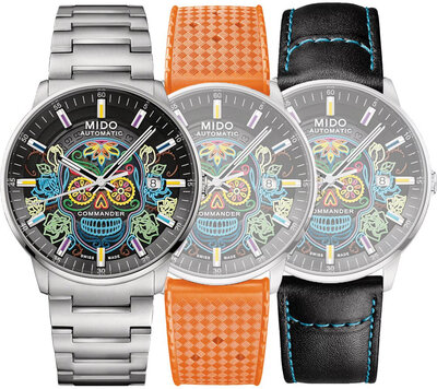 Mido Commander Gradient Catrines Automatic M021.407.11.411.04 Special Edition (+ 2 náhradní řemínky)